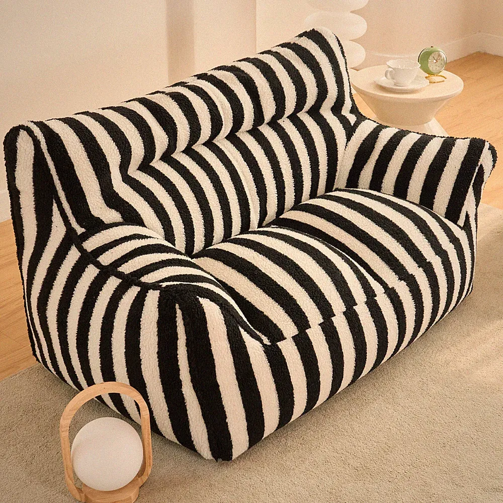 Giant Bean Bag Chair Comfy Lazy Sofa Lounger Seat Single/Loveseat for Adults