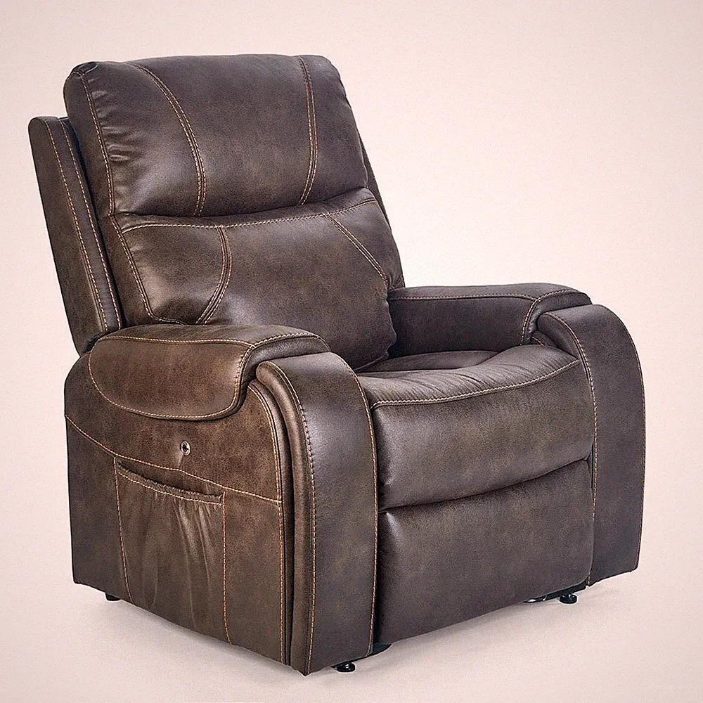 Golden Technologies Lift Chair PR448-MED Titan Recliner Lumbar Headrest Maple