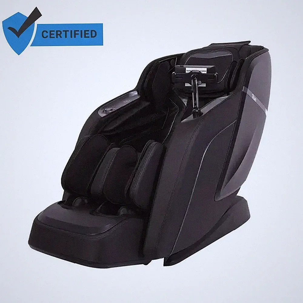 Titan TP-Ronin 4D Dual Rail System Massage Chair Massage Chair - Black, Open Box