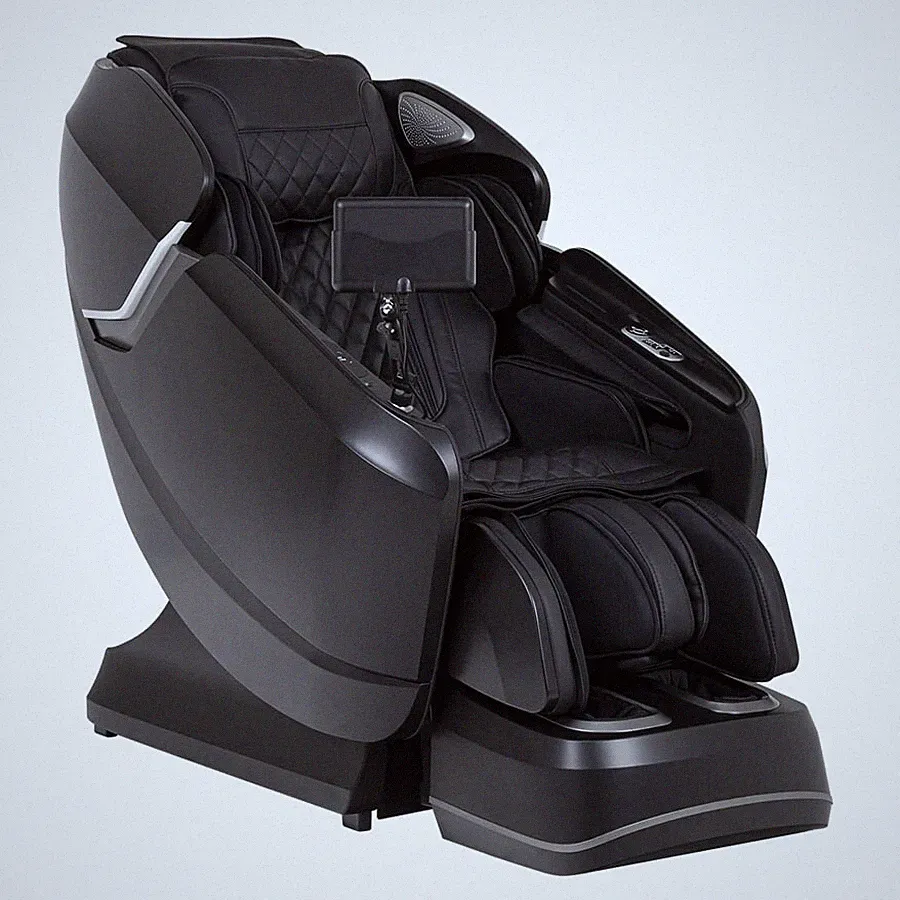 Titan Vigor 4D SL-Track Zero Gravity w/ Heated Massage Chair-Black, Open Box