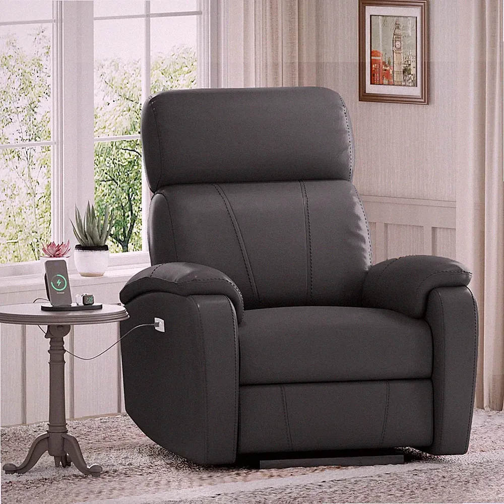 X3 Power Recliner Chair, Adjustable Electric Recliner with USB Port, Thick Cushi